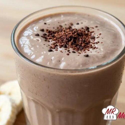 Smoothie de banana com cacau