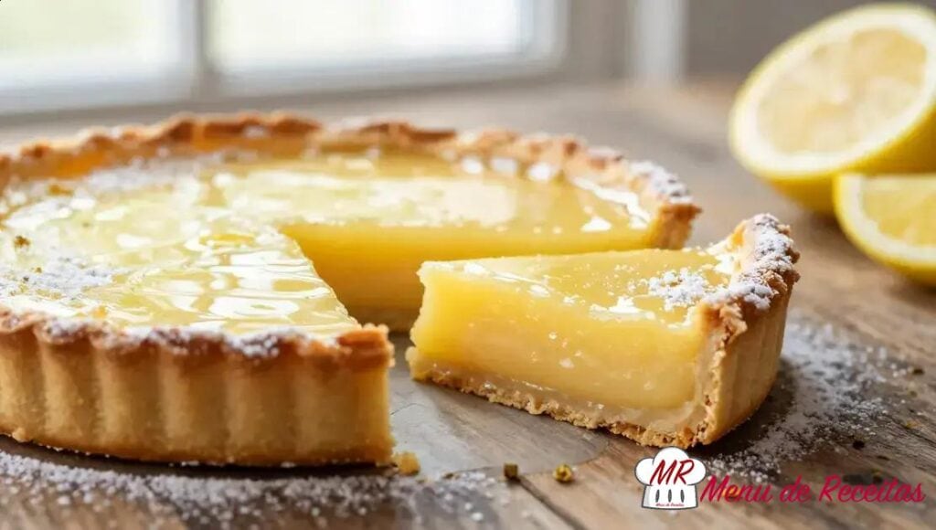 Tarte de limão francesa