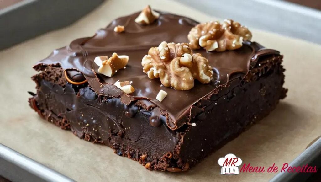 Brownie com nozes