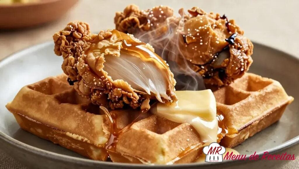 Chicken and waffles