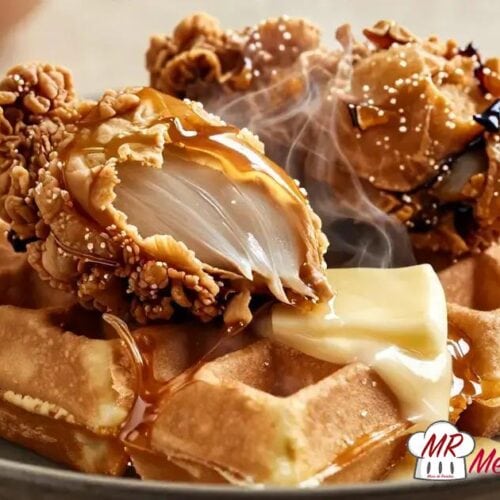 Chicken and waffles