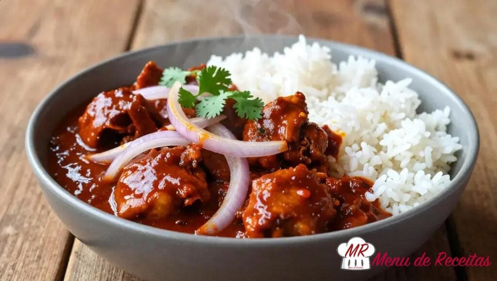 Chicken vindaloo picante