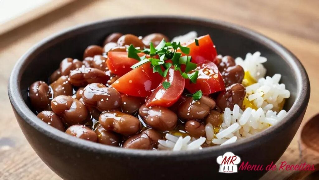 Feijão com arroz vegano