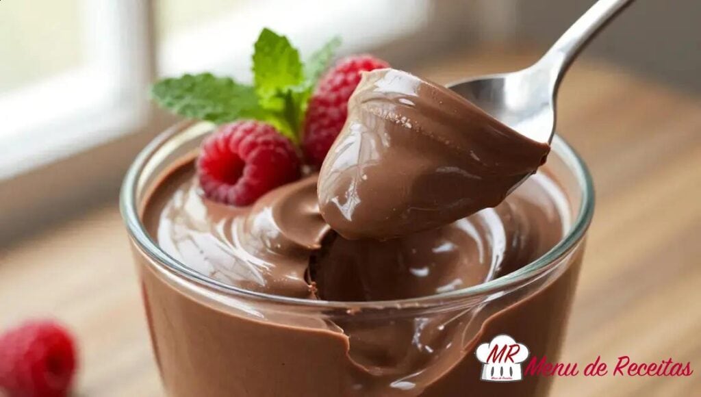 Mousse de chocolate intenso