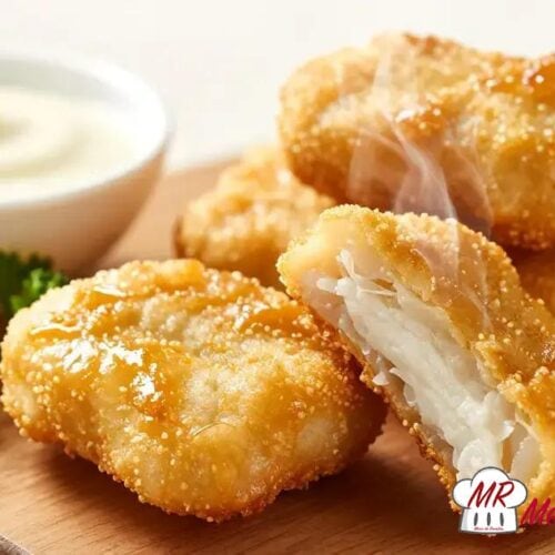 Nuggets caseiros crocantes na Air Fryer