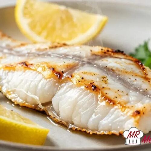 Peixe grelhado com limão
