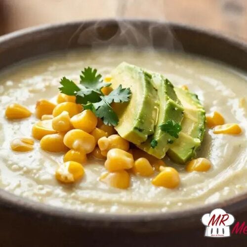 Sopa de milho mexicana
