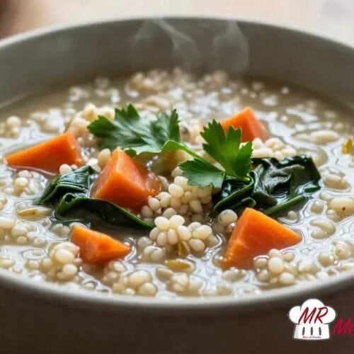 Sopa de quinoa