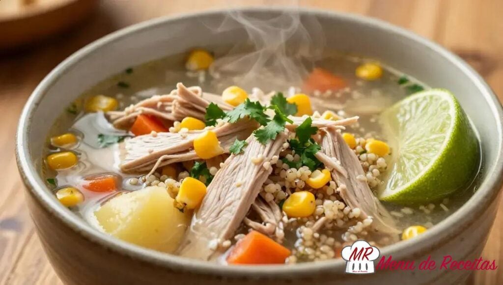 Sopa leve peruana