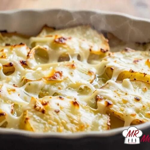 Batata gratinada com queijo