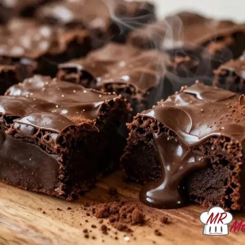 Brownie com chocolate meio amargo