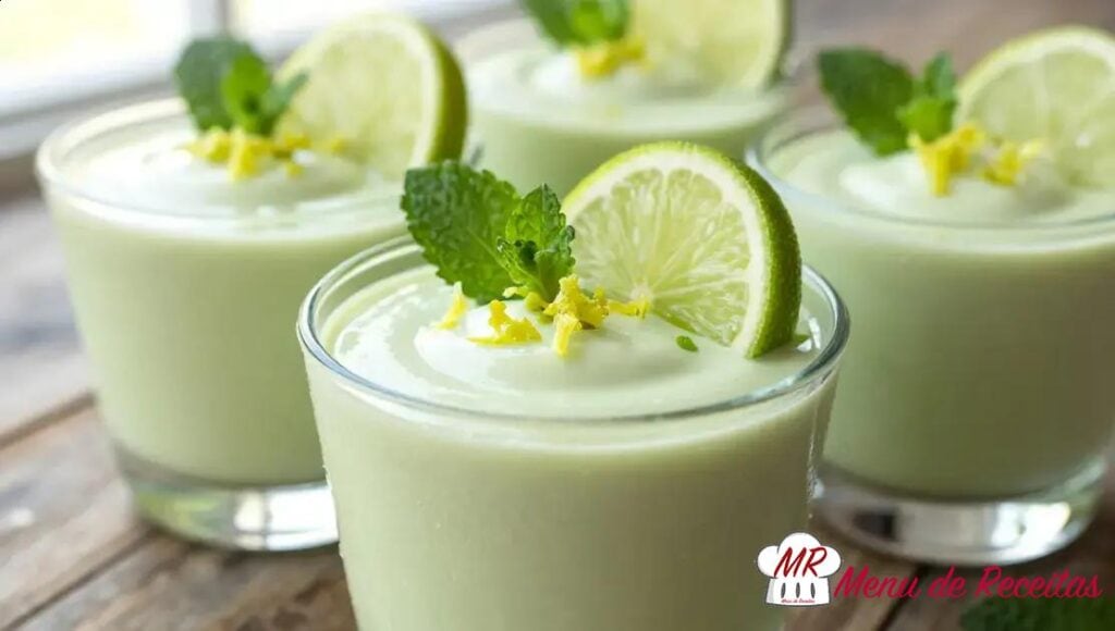 Mousse de limão cremoso