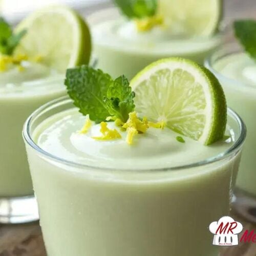Mousse de limão cremoso