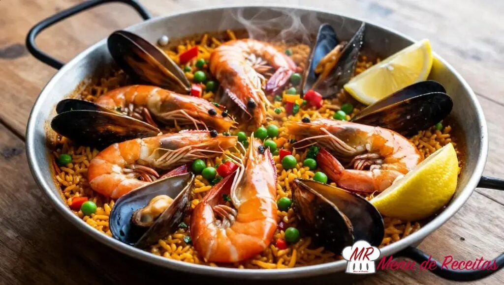 Paella de mariscos