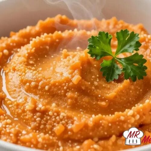 Purê de cenoura com gengibre