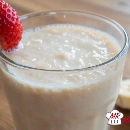 Smoothie de morango com banana