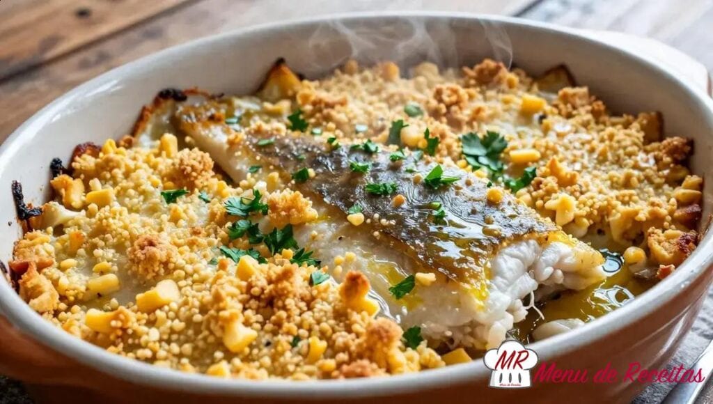 Bacalhau com broa