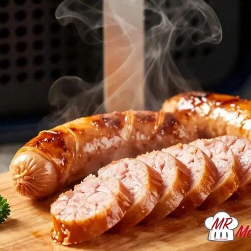 Linguiça dourada crocante na Air Fryer