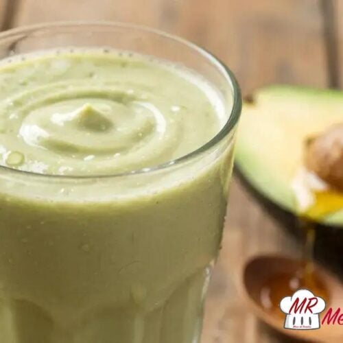 Vitamina de abacate com mel
