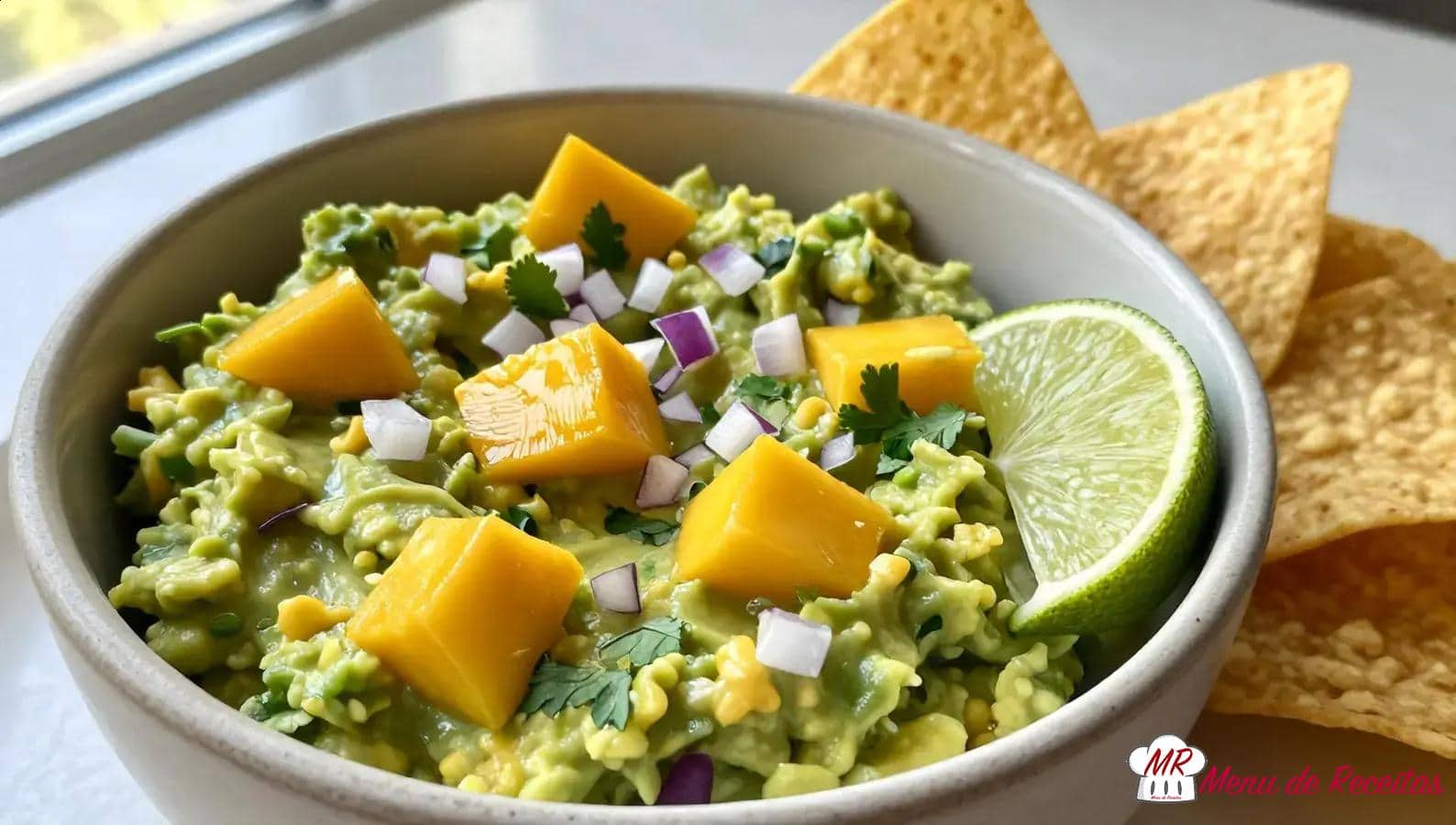 Guacamole com manga