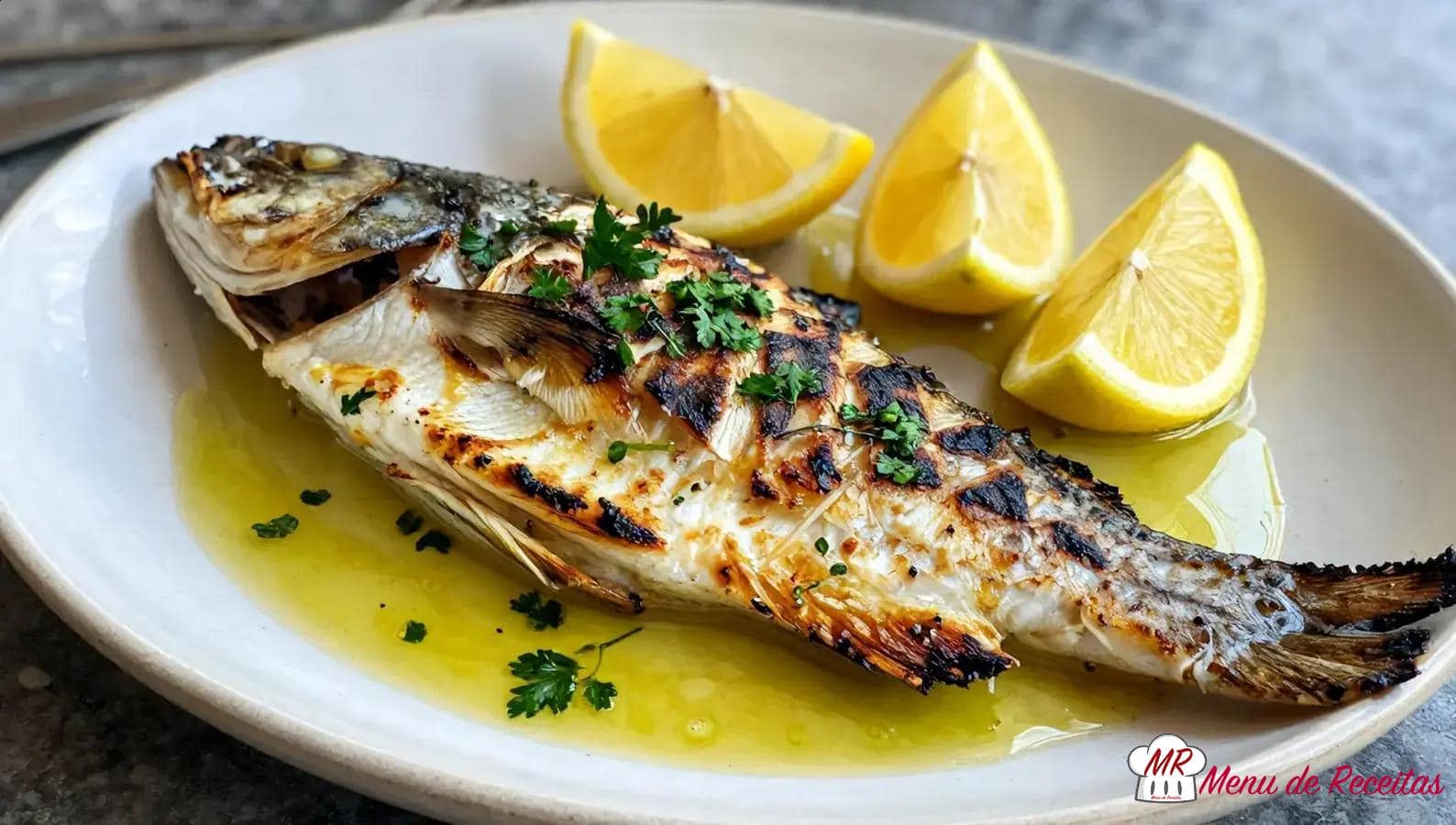 Peixe grelhado português